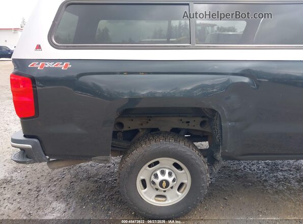 1GC1KUEG0HF186434 2017 CHEVROLET SILVERADO Gray Widok zestawu wskaźników