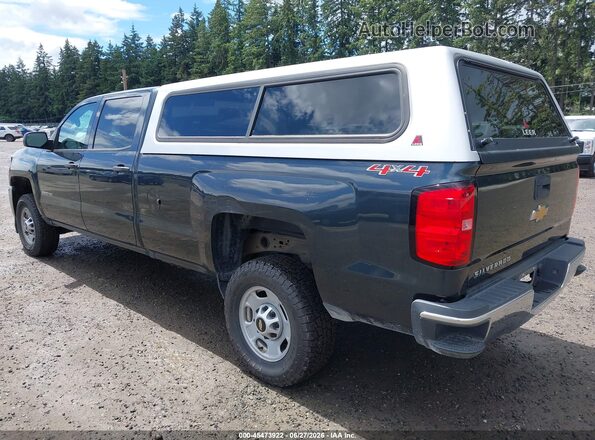 1GC1KUEG0HF186434 2017 CHEVROLET SILVERADO Gray Tył lewy