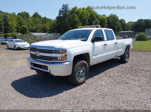 1GC1KUEG0JF111013 2018 CHEVROLET SILVERADO White Vista tres cuartos delantera izquierda
