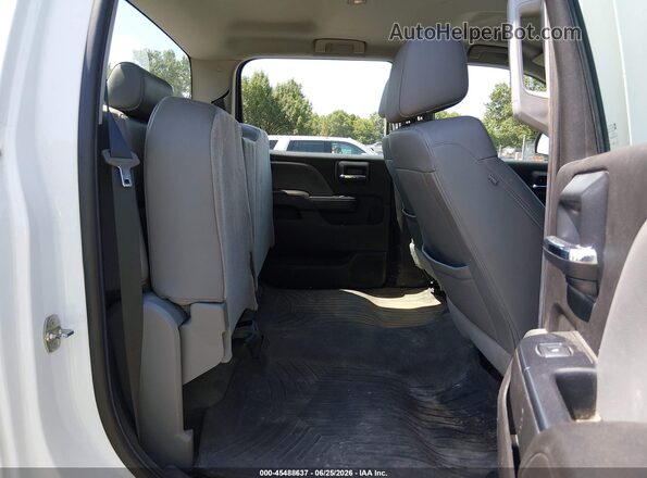 1GC1KUEG0JF111013 2018 CHEVROLET SILVERADO White Vista de la etiqueta del VIN