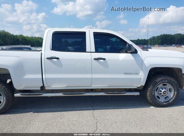 1GC1KUEG0JF239283 2018 CHEVROLET SILVERADO White უკანა სალონის ხედი