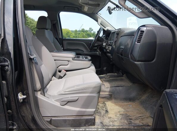 1GC1KUEG1JF240247 2018 CHEVROLET SILVERADO Black Vista interior delantera