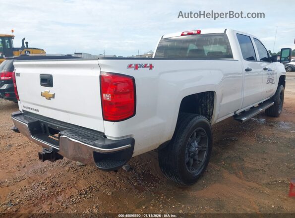 1GC1KUEG2GF257079 2016 CHEVROLET SILVERADO Белый Задняя правая четверть