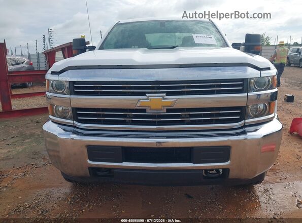 1GC1KUEG2GF257079 2016 CHEVROLET SILVERADO Белый Вид щитка приборов