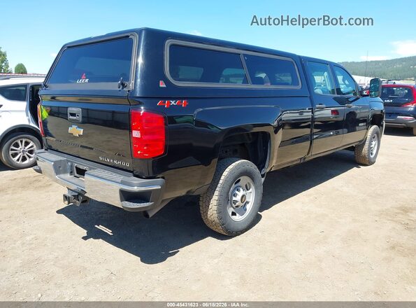 1GC1KUEG2JF217236 2018 CHEVROLET SILVERADO Black Հետևի աջ