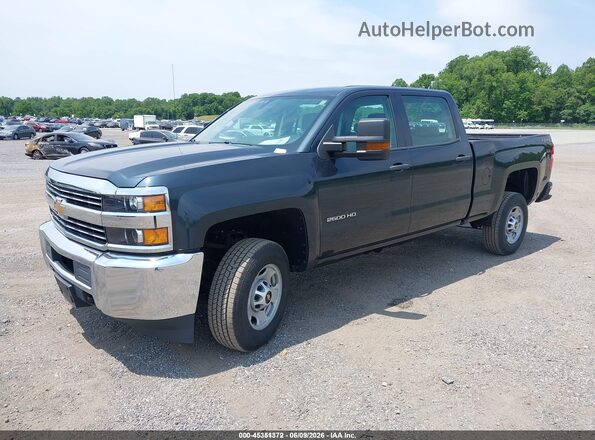1GC1KUEG2JF223649 2018 CHEVROLET SILVERADO Green Front left