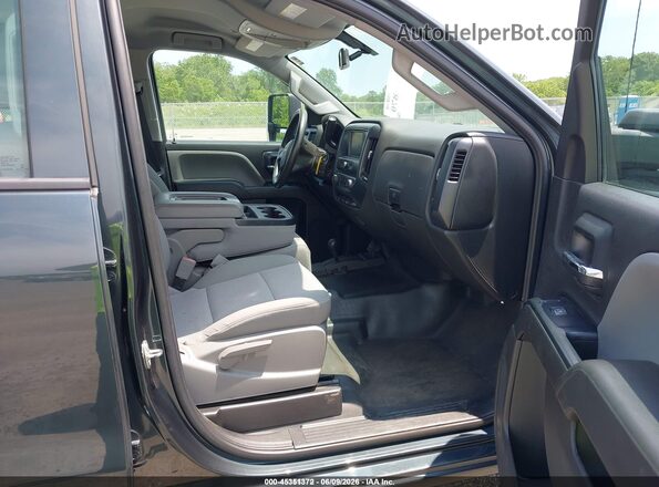 1GC1KUEG2JF223649 2018 CHEVROLET SILVERADO Green Front interior view