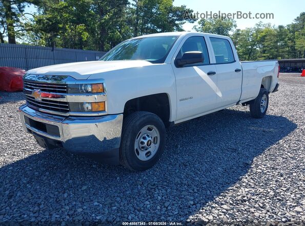 1GC1KUEG2JF233792 2018 CHEVROLET SILVERADO White Vista tres cuartos delantera izquierda