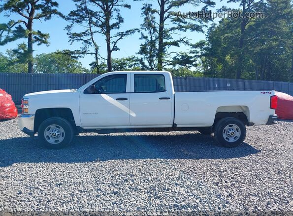 1GC1KUEG2JF233792 2018 CHEVROLET SILVERADO White Vista interior de 360 grados