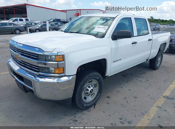 1GC1KUEG3GF200406 2016 CHEVROLET SILVERADO White Առջևի ձախ երեք քառորդ տեսարան