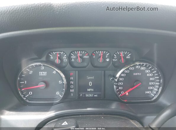 1GC1KUEG3GF200406 2016 CHEVROLET SILVERADO White Հետևի նստատեղերի տեսք