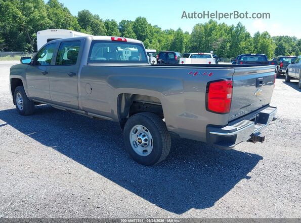 1GC1KUEG4HF182175 2017 CHEVROLET SILVERADO Золотой Задняя левая четверть