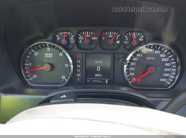 1GC1KUEG5GF226764 2016 CHEVROLET SILVERADO White Widok tylnych siedzeń