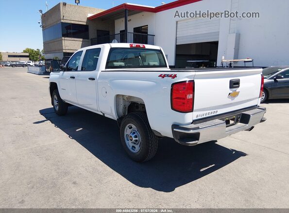 1GC1KUEG5JF258394 2018 CHEVROLET SILVERADO White უკანა მარცხენა