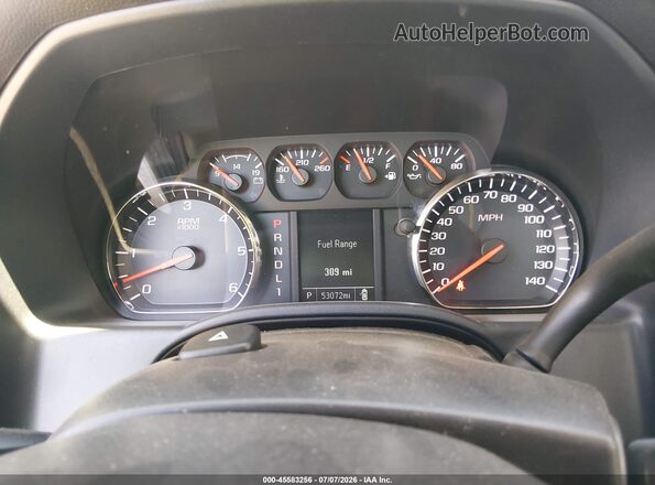 1GC1KUEG5JF258394 2018 CHEVROLET SILVERADO White უკანა სავარძლების ხედი