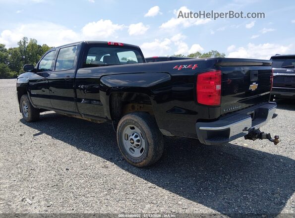 1GC1KUEG5JF262431 2018 CHEVROLET SILVERADO Черный Задняя левая четверть