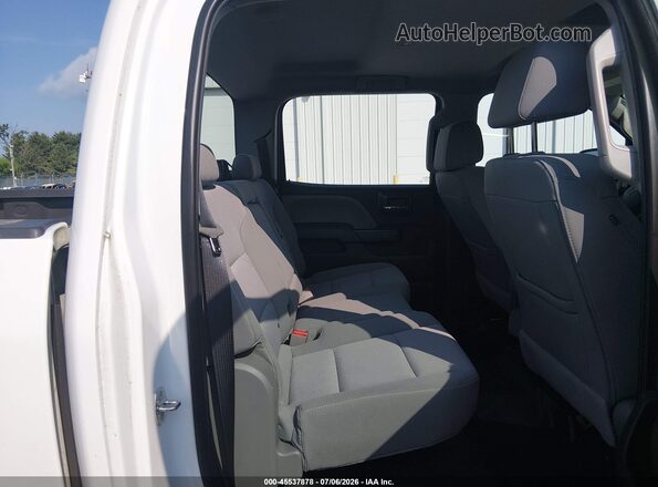 1GC1KUEG7JF239345 2018 CHEVROLET SILVERADO White Widok naklejki z numerem VIN