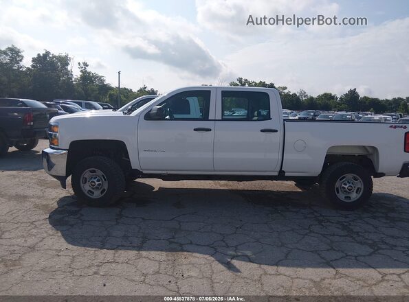 1GC1KUEG7JF239345 2018 CHEVROLET SILVERADO White Widok wnętrza 360 stopni