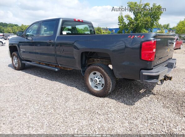 1GC1KUEG8JF237779 2018 CHEVROLET SILVERADO Dark Blue Tył lewy