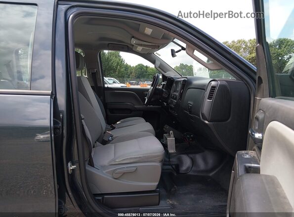 1GC1KUEG8JF237779 2018 CHEVROLET SILVERADO Dark Blue Widok wnętrza z przodu