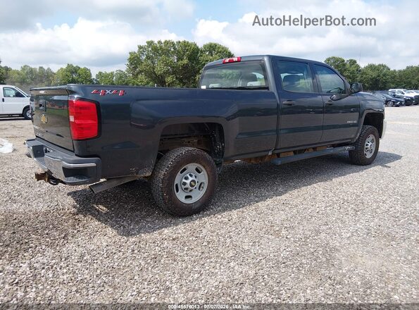 1GC1KUEG8JF237779 2018 CHEVROLET SILVERADO Dark Blue Tył prawy