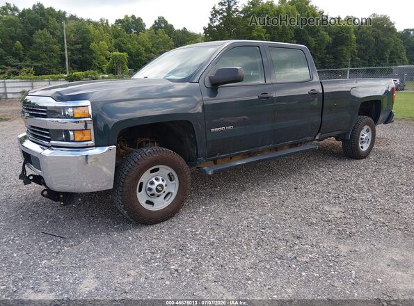 1GC1KUEG8JF237779 2018 CHEVROLET SILVERADO Dark Blue Przód lewy