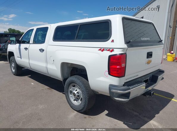 1GC1KUEG9JF257670 2018 CHEVROLET SILVERADO White Rear left