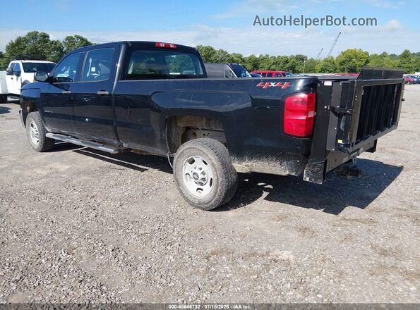 1GC1KUEGXJF237752 2018 CHEVROLET SILVERADO Black Trasero izquierdo