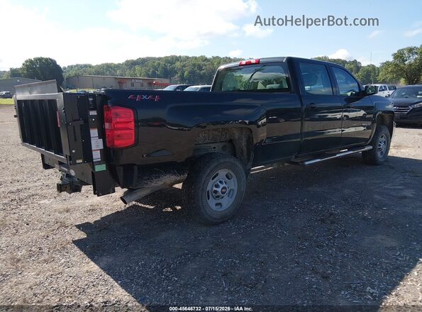 1GC1KUEGXJF237752 2018 CHEVROLET SILVERADO Black Trasero derecho