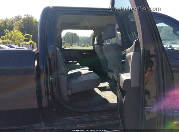 1GC1KUEGXJF237752 2018 CHEVROLET SILVERADO Black Vista de la etiqueta del VIN
