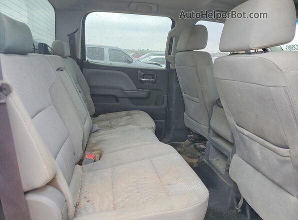 1GC1KUEY3HF214770 2017 CHEVROLET SILVERADO White Rear seats view