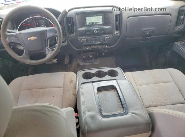 1GC1KUEY3HF214770 2017 CHEVROLET SILVERADO White Dashboard view