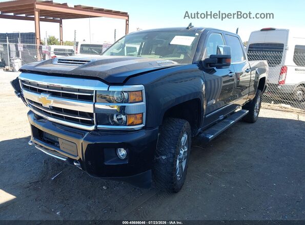1GC1KUEY3KF280565 2019 CHEVROLET SILVERADO Черный Передняя левая четверть