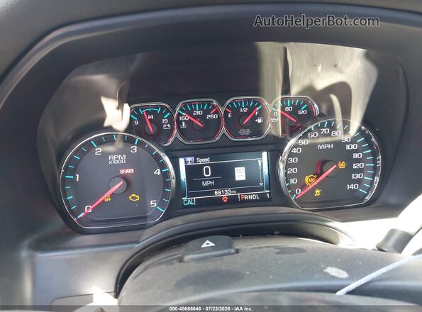 1GC1KUEY3KF280565 2019 CHEVROLET SILVERADO Черный Вид задних сидений