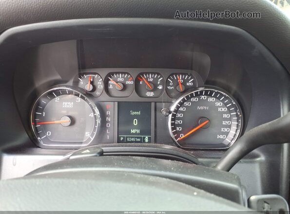 1GC1KUEY9HF188496 2017 CHEVROLET SILVERADO Blue Vista de los asientos traseros