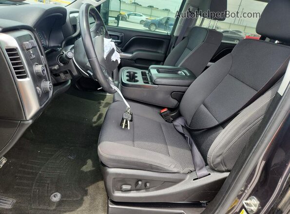 1GC1KVE81GF236156 2016 CHEVROLET SILVERADO Charcoal Вид салону спереду