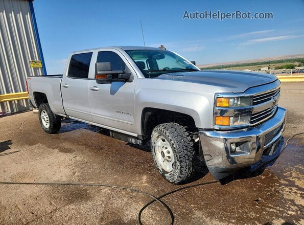1GC1KVE83GF108064 2016 CHEVROLET SILVERADO Серебряный Передняя правая четверть