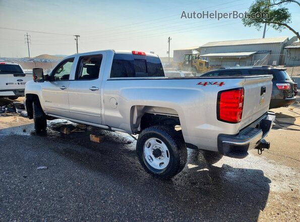 1GC1KVE83GF108064 2016 CHEVROLET SILVERADO Серебряный Задняя левая четверть