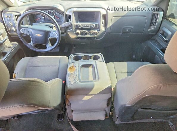 1GC1KVE83GF108064 2016 CHEVROLET SILVERADO Серебряный Вид панели приборов