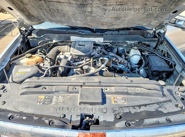 1GC1KVE83GF108064 2016 CHEVROLET SILVERADO Серебряный Вид задней части салона