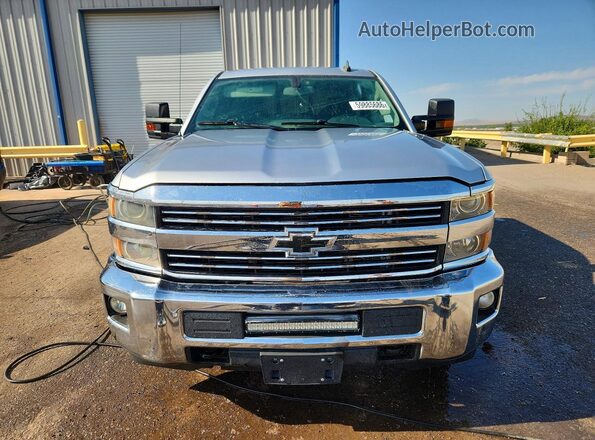 1GC1KVE83GF108064 2016 CHEVROLET SILVERADO Серебряный Вид спереди