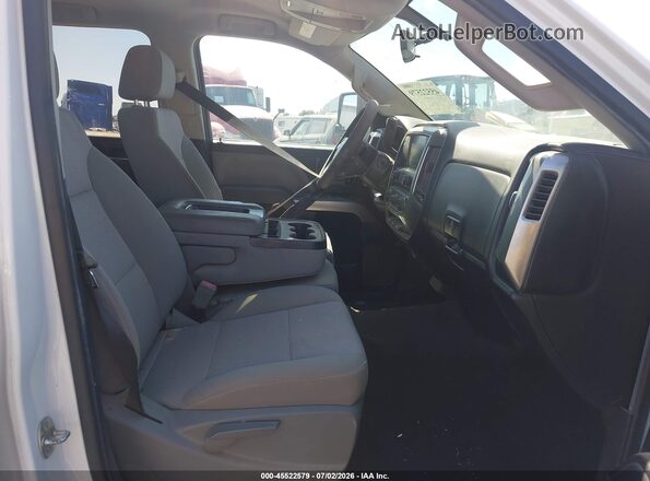 1GC1KVEG2JF223110 2018 CHEVROLET SILVERADO Белый Вид салона спереди