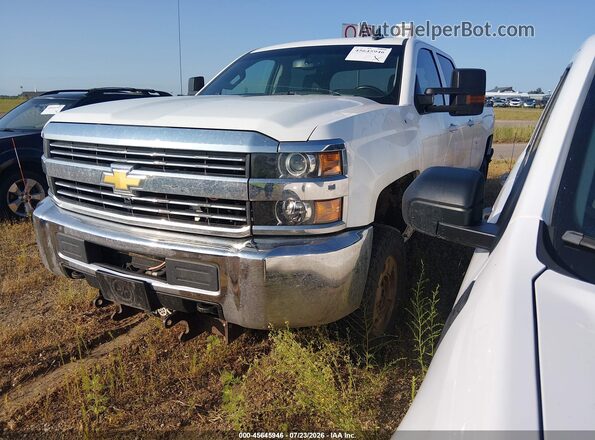 1GC1KVEG5GF203412 2016 CHEVROLET SILVERADO Белый Передняя левая четверть