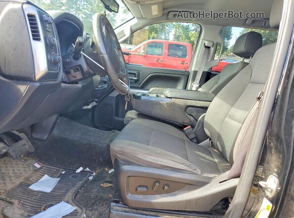1GC1KVEG6GF278474 2016 CHEVROLET SILVERADO Black წინა სალონის ხედი