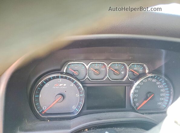 1GC1KVEG6GF278474 2016 CHEVROLET SILVERADO Black ხელსაწყოთა პანელის ხედი