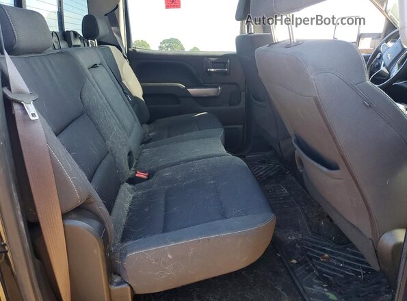 1GC1KVEG6GF278474 2016 CHEVROLET SILVERADO Black უკანა სავარძლების ხედი
