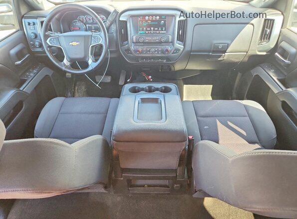 1GC1KVEG6JF269748 2018 CHEVROLET SILVERADO White Vista del salpicadero
