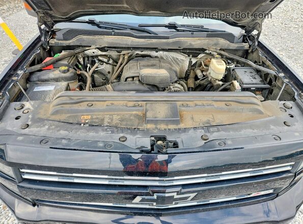 1GC1KVEG9GF304274 2016 CHEVROLET SILVERADO Charcoal Vista interior trasera