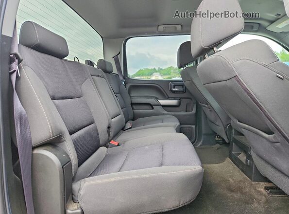 1GC1KVEG9GF304274 2016 CHEVROLET SILVERADO Charcoal Vista de los asientos traseros