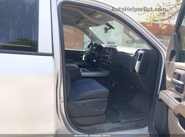 1GC1KVEY0JF119949 2018 CHEVROLET SILVERADO Silver Вид салону спереду